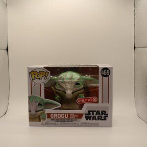 Funko Pop! Star Wars #469 Grogu with Chowder Squid (Target Exclusive)